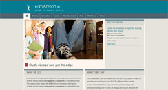 Desktop Screenshot of learnabroad.ie
