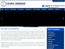 Tablet Screenshot of learnabroad.in